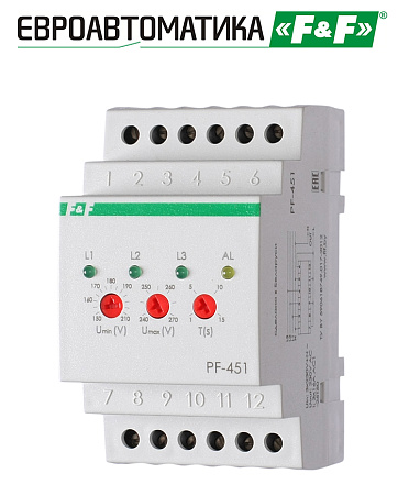 Переключатель фаз автоматический PF-451