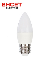 Лампа LED CET-023 7Вт Е27 3000К Свеча SHCET