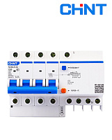 Дифавтомат NXBLE-63 4P 10А 30mA CHINT