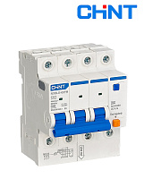 Дифавтомат NXBLE-63YH 3P+N  6А 30mA (6kA) А CHINT
