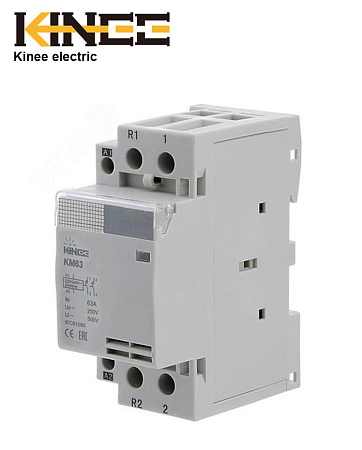 Контактор модульный КМ63 2Р 40А (2NO) Kinee