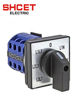 Переключатель LW8 3P 10A для вольтметра