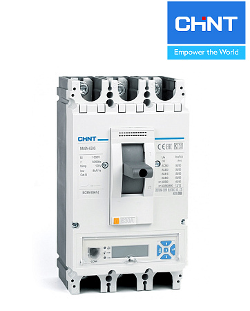 Авт. выключатели NM8N-630S 3Р 630А 50кА с элект. расцепителем LCD CHINT