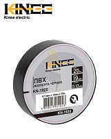 Изолента ПВХ 0.13х19х20 черная Kinee