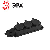Колодка 3гн каучуковая K-3e-B-IP44