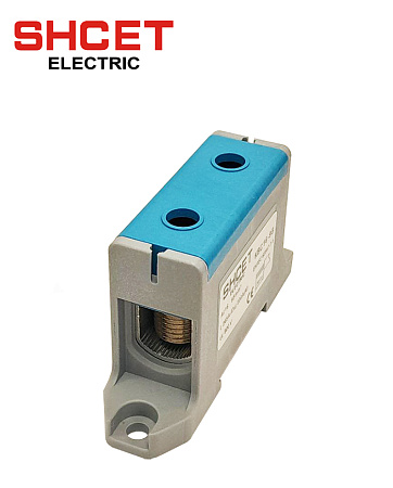 Зажим клеммный КВС 1Р 16-95мм (245А) синяя SHCET