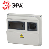 Корпус  ЩУРн-П 1/3  (224х270х110)  IP55 белый пластик ЭРА