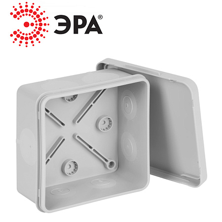 Коробка распаячная KOR-100-100-50-9g-K-2MP двухкомпонентная HF стойкая к УФ IP66