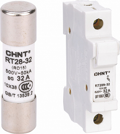 Плавкая вставка цилиндрическая RT28-32 10A 10х38 CHINT